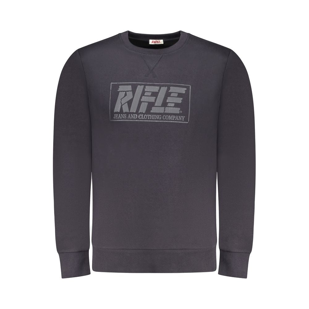 Rifle Blue Cotton Men Sweater