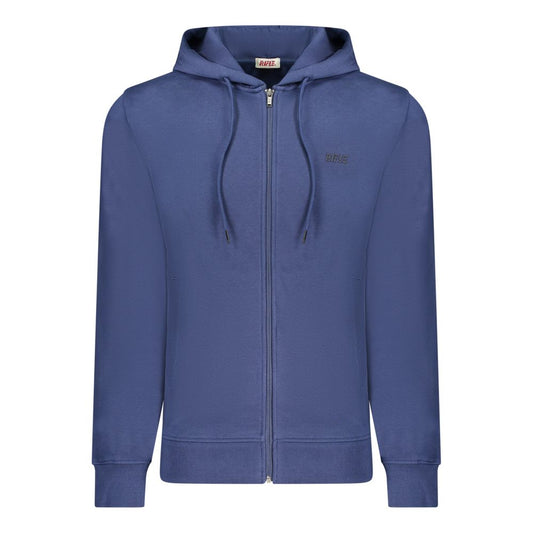 Rifle Blue Cotton Men's Hoodie