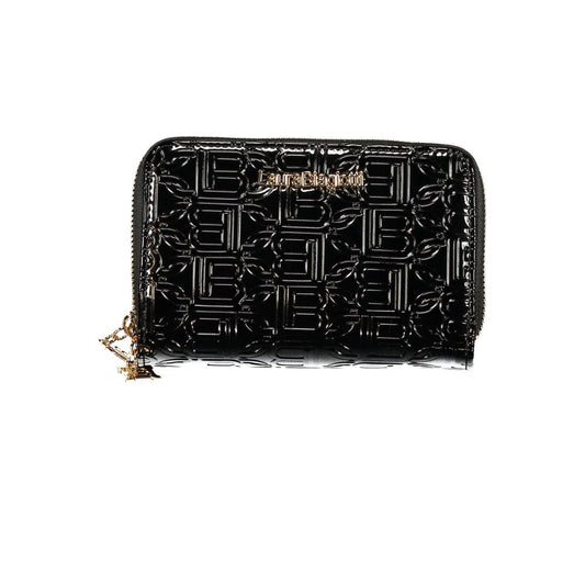 Laura Biagiotti Nero Poliuretano Women Wallet