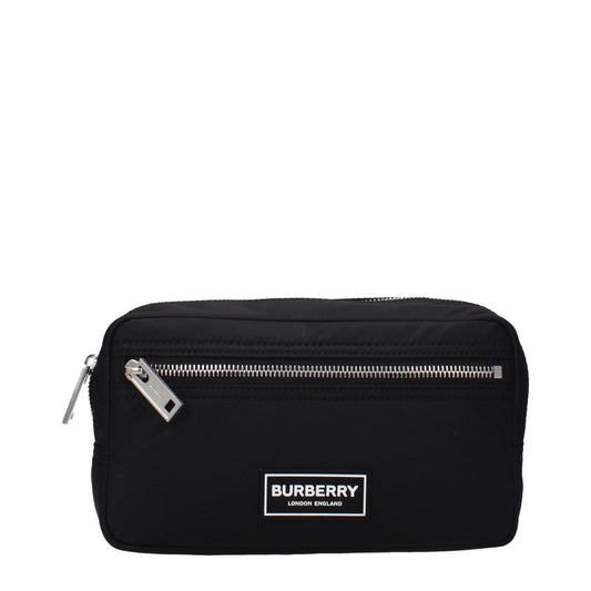Burberry Black Nylon Clutch Bag