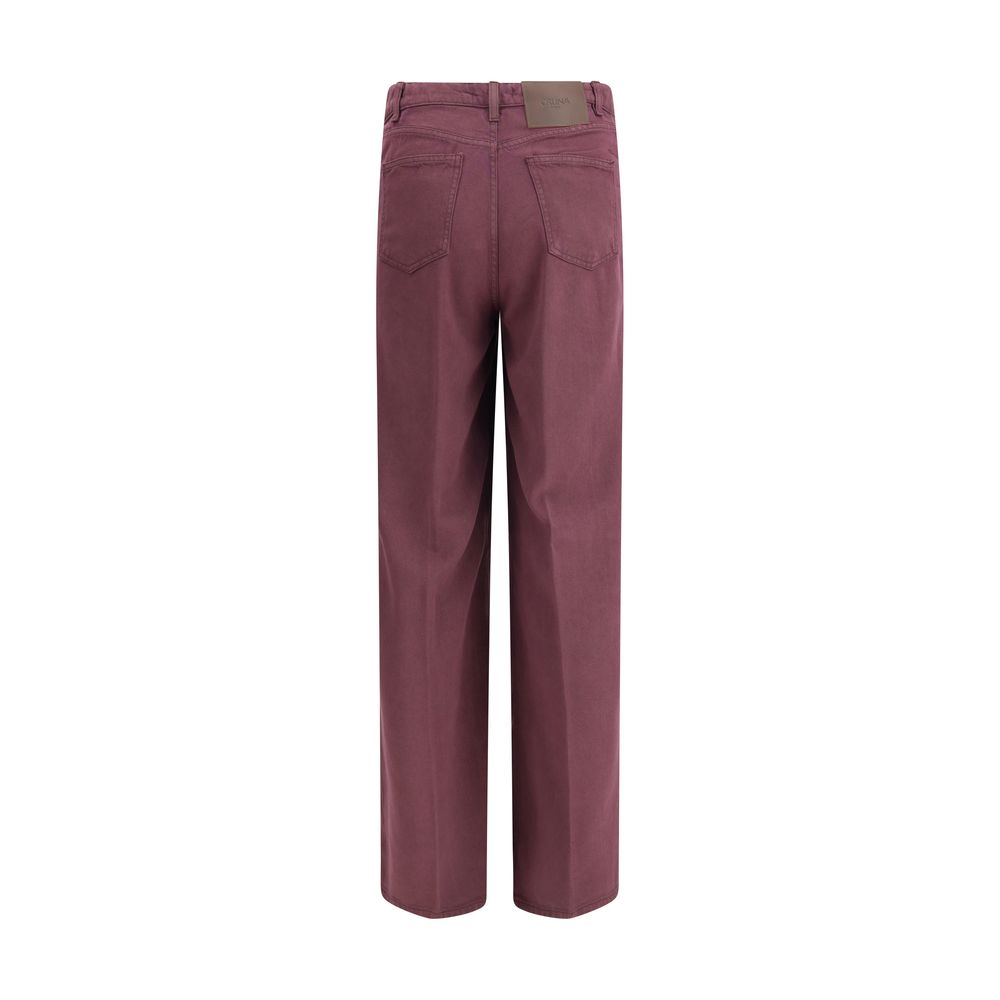 Cruna Multicolor Tencel Relaxed Fit Jeans