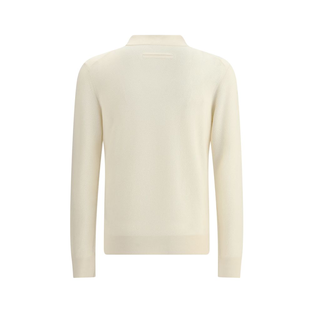 ZEGNA White Cashmere Shirt