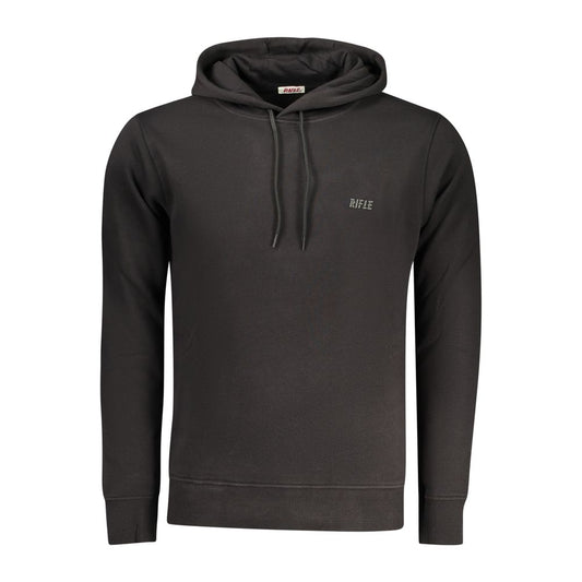 Rifle Black Cotton Men's Sweatshirt