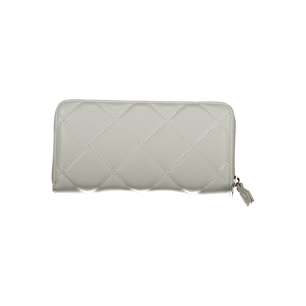 Mario Valentino Grigio Polyurethane Women Wallet