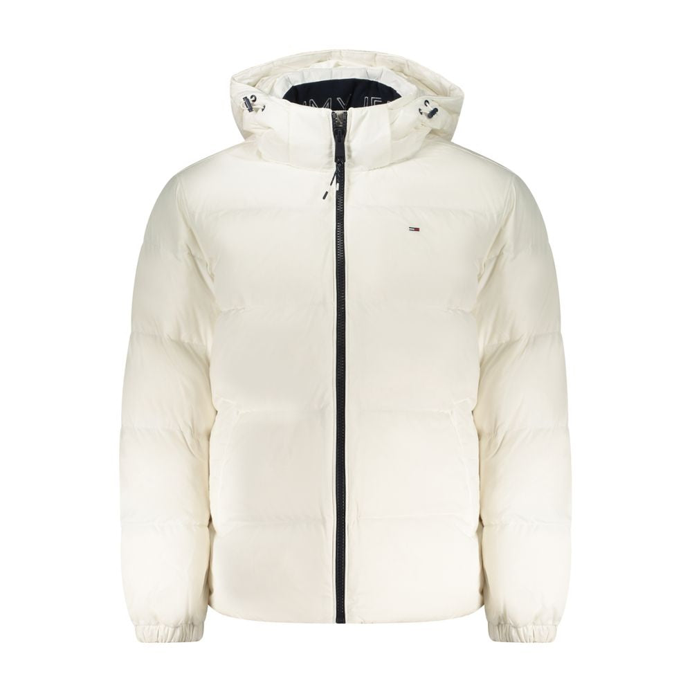 Tommy Hilfiger White Polyester Men's Jacket