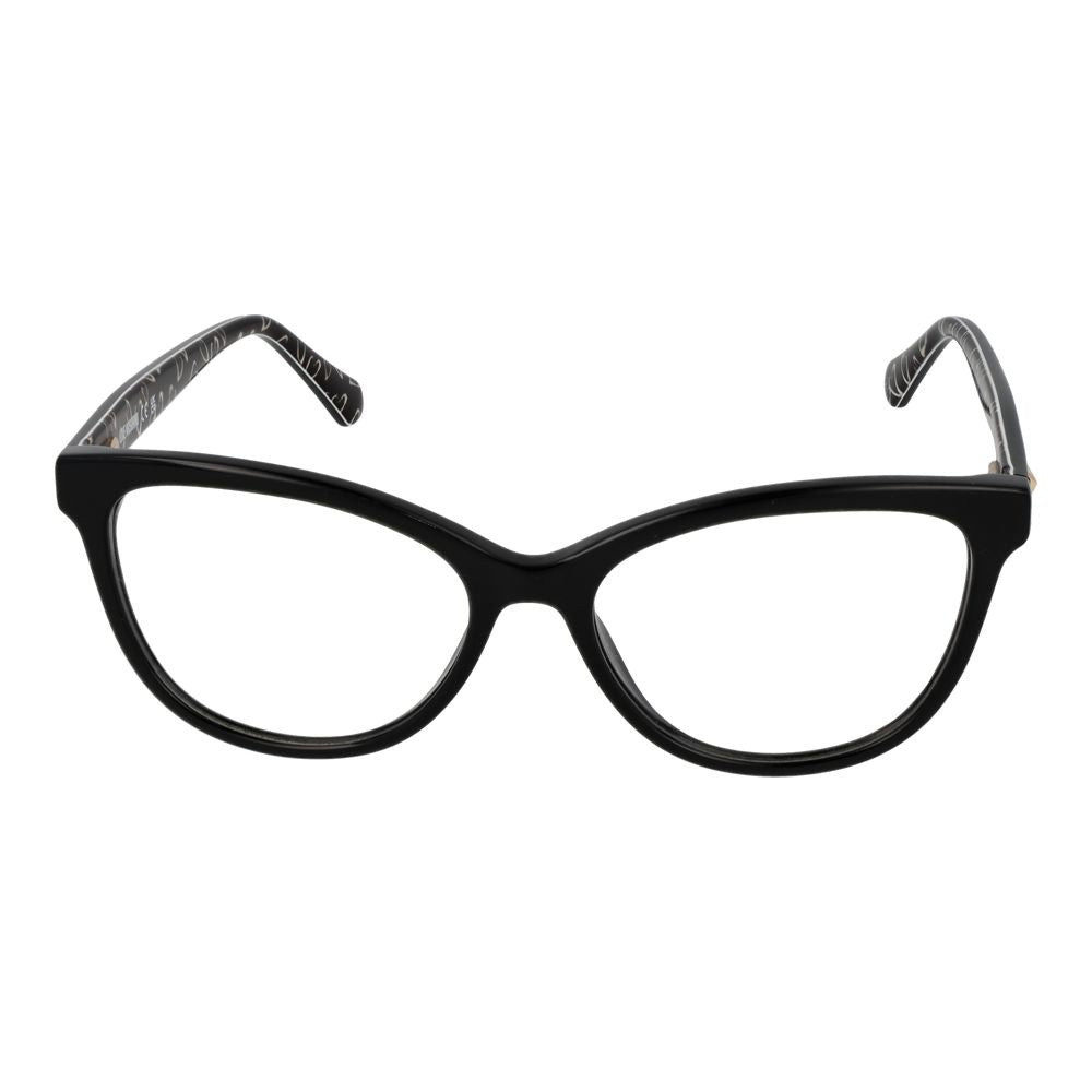 Love Moschino Black Acetate Glasses (Frames) Love Moschino