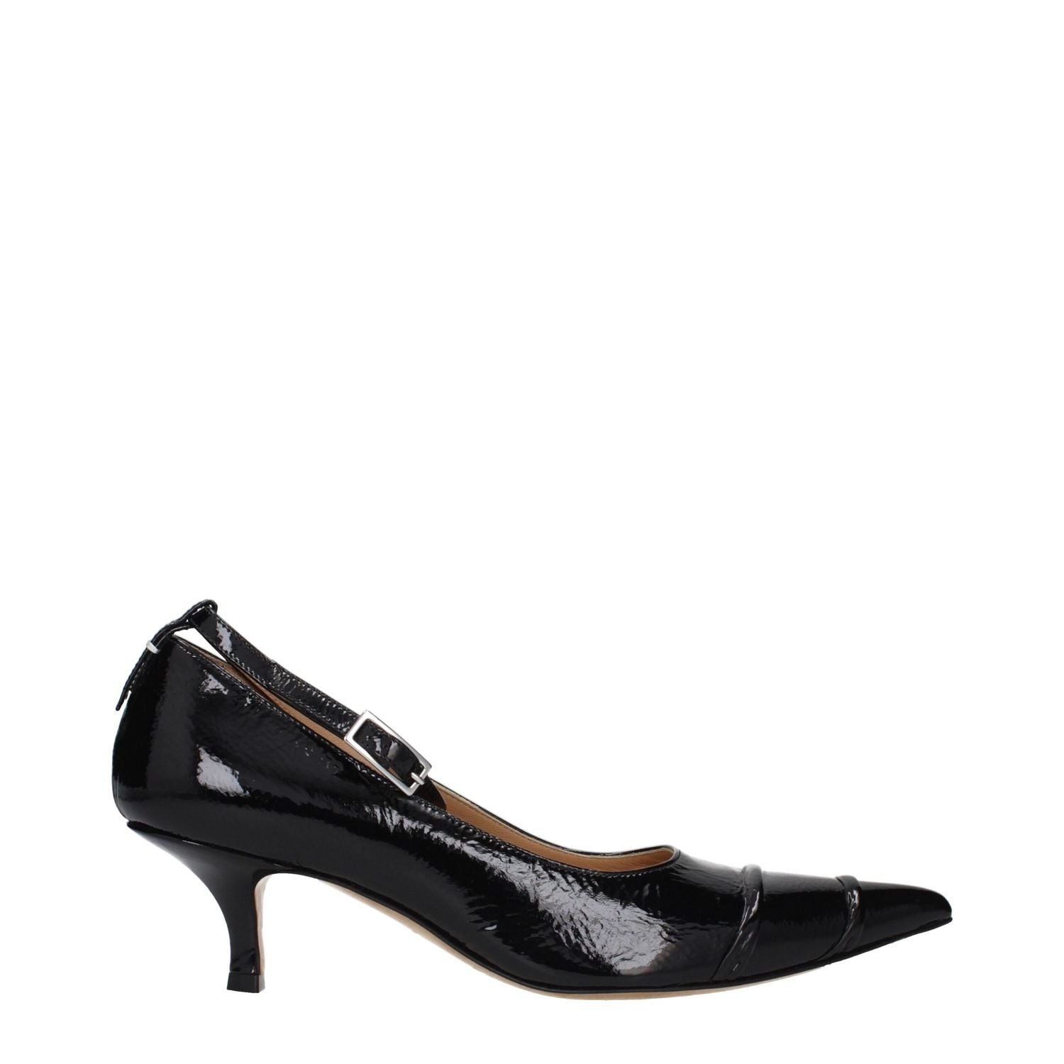 Maison Margiela Black Leather Pumps