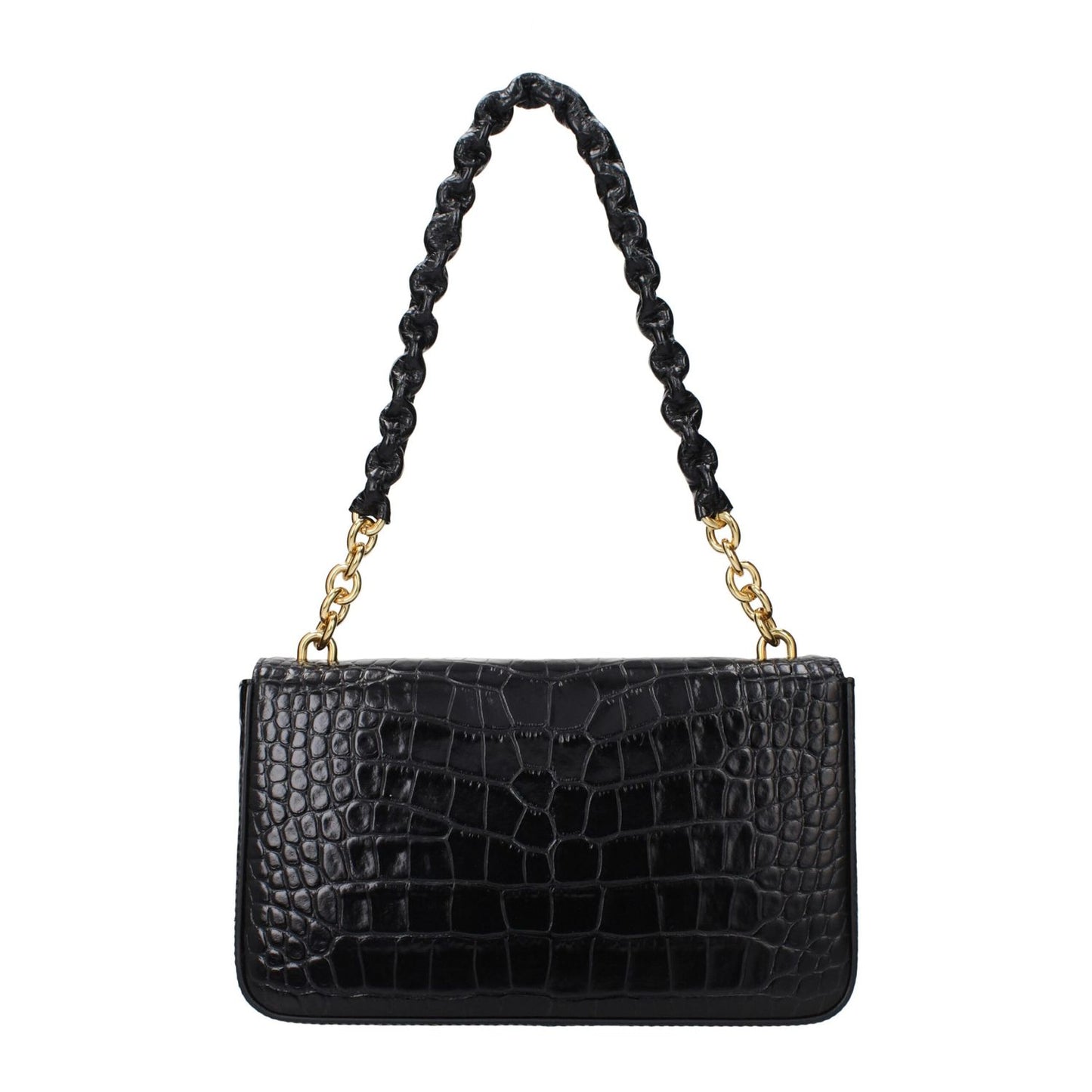 Tom Ford Black Leather Shoulder Bag