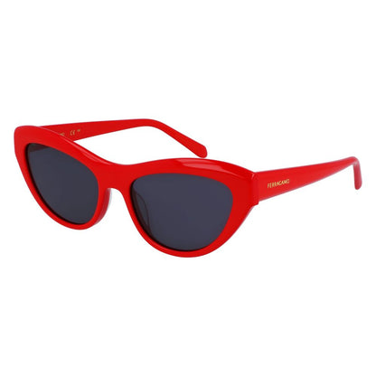 Ferragamo Multicolor Acetate Sunglasses