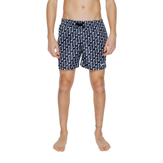 Nike Black Polyester Swim Shorts