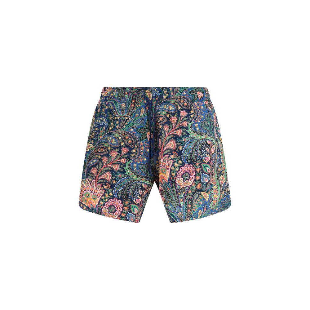 Etro Multicolor Polyester Short And Mini Shorts 1728,72470364320,Clothing,Etro,M,Men,Multicolor,New with tags,S,Short and Mini - Shorts - Clothing,Shorts - Clothing