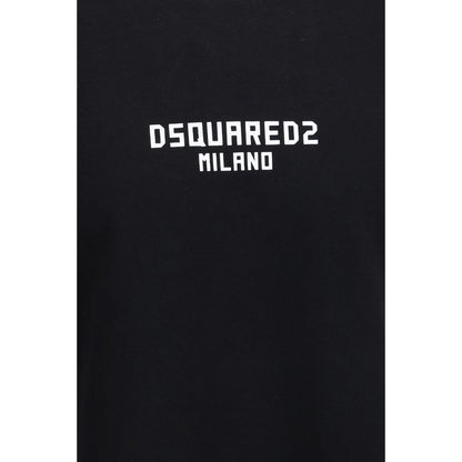Dsquared² Black Cotton Sportswear