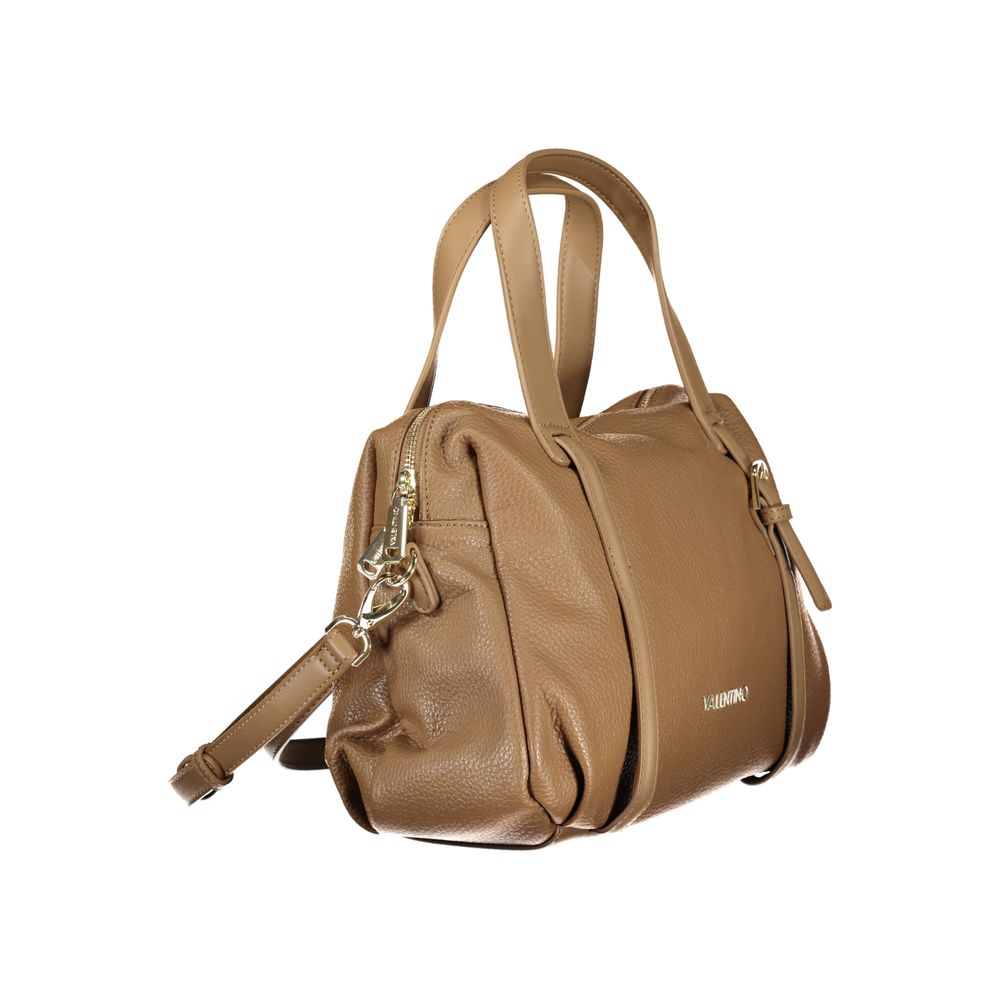 Mario Valentino Brown Polyurethane Women's Bag