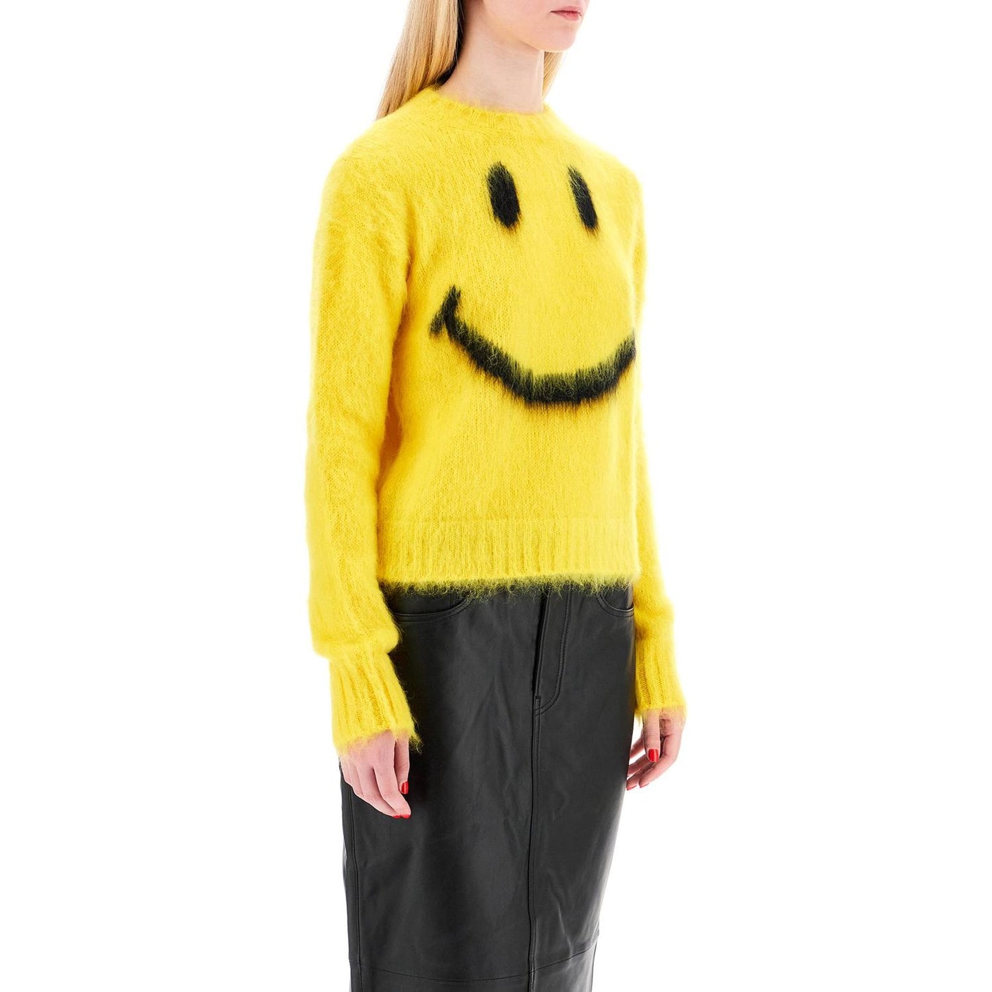 Moschino mohair smiley pullover Knitwear Moschino