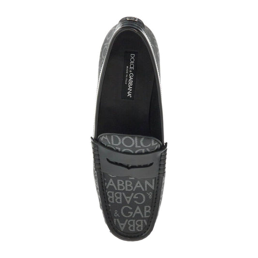 Dolce & Gabbana jacquard canvas loafers Moccasins Dolce & Gabbana