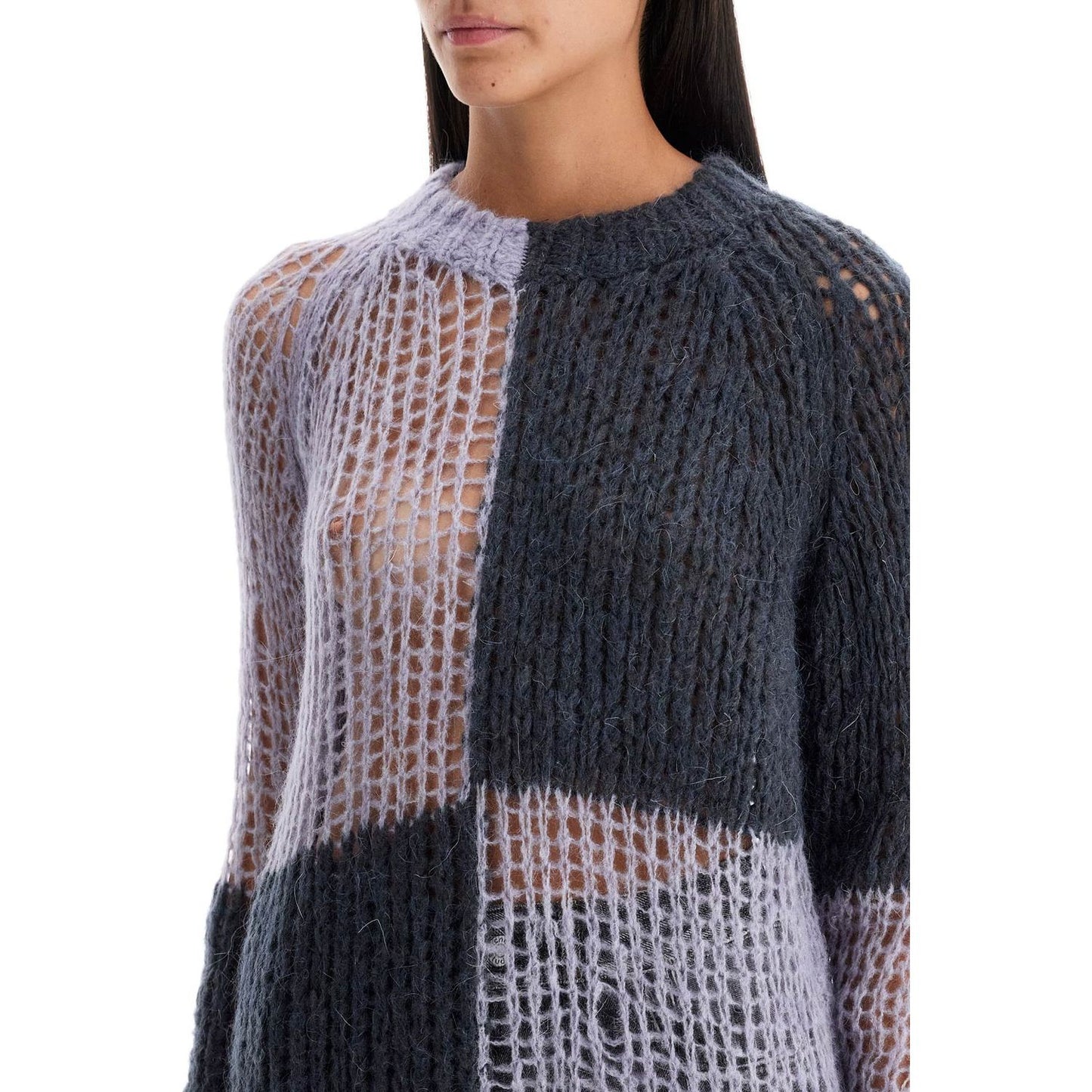 Acne Studios wide-knit mesh shirt Knitwear Acne Studios