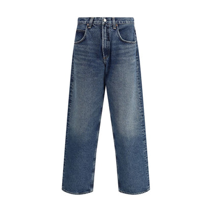 Agolde Blue Cotton Jeans Denim Agolde