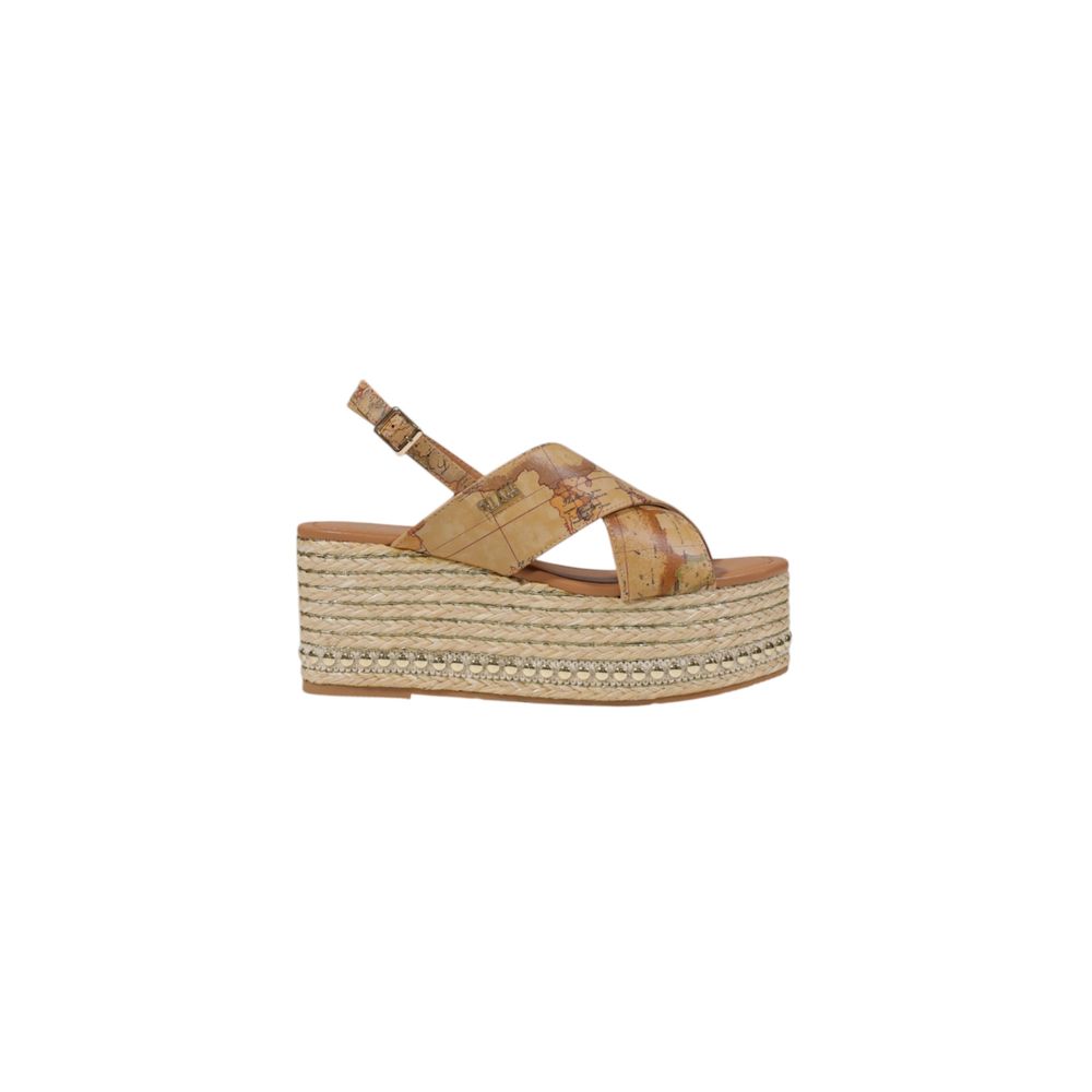 Alviero Martini Prima Classe Beige Polyethylene Platform Sandals Alviero Martini Prima Classe