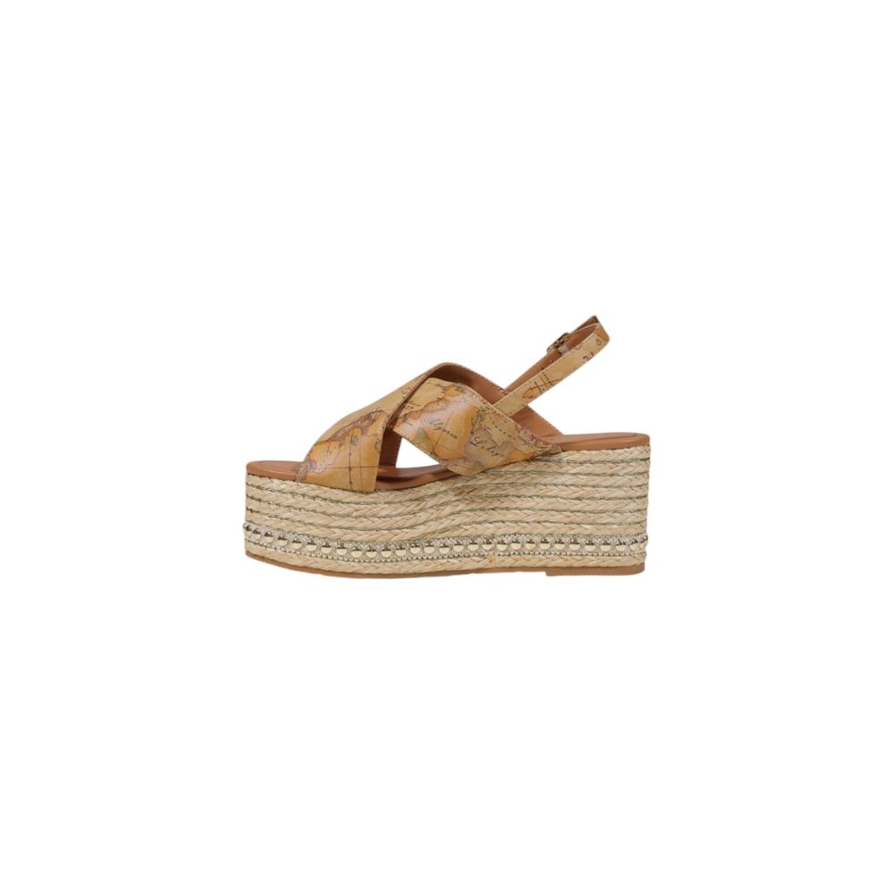 Alviero Martini Prima Classe Beige Polyethylene Platform Sandals Alviero Martini Prima Classe