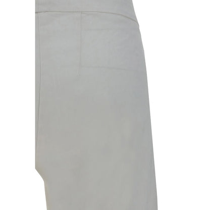 Avenue Montaigne White Rayon Casual Pants Avenue Montaigne