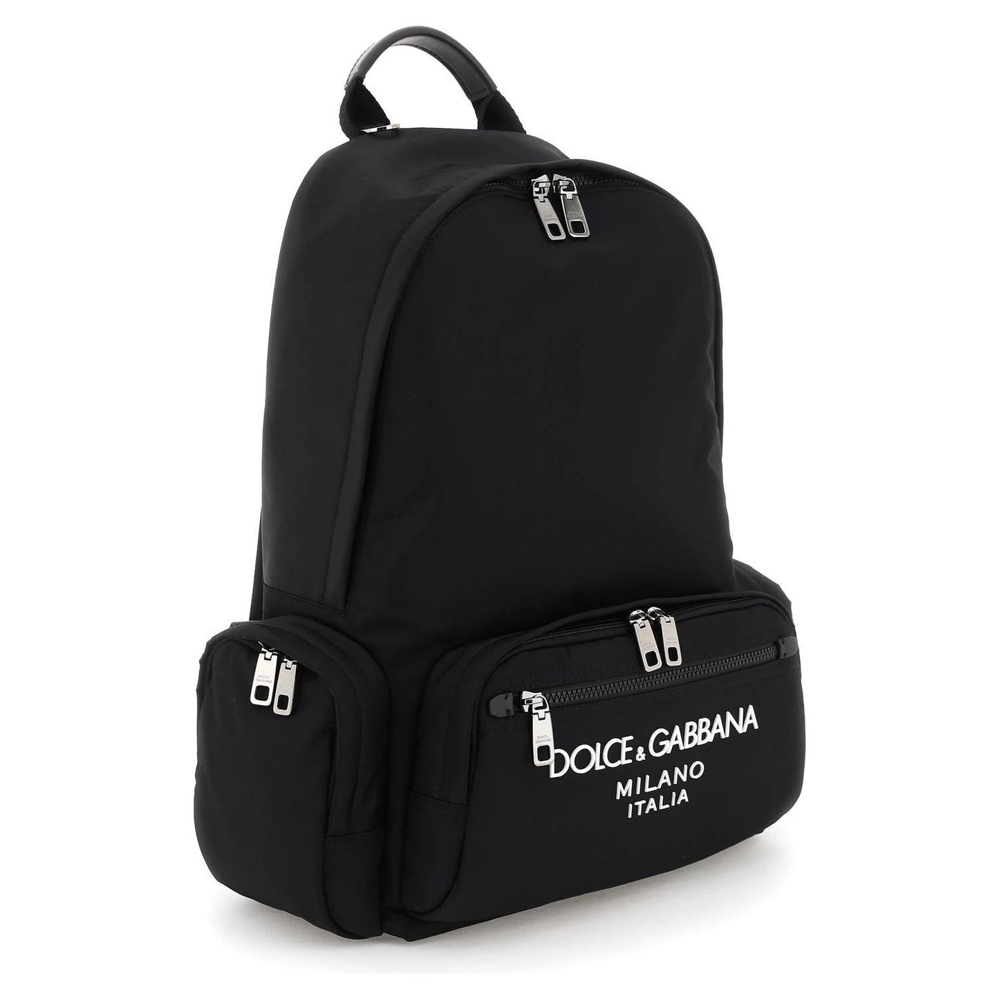 Dolce & Gabbana nylon backpack with logo Backpacks Dolce & Gabbana