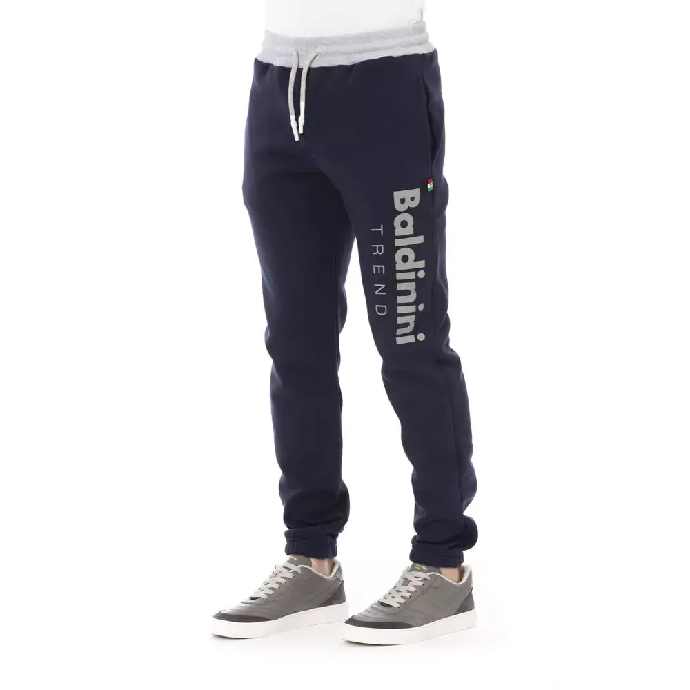 Baldinini Trend Blue Cotton Pant