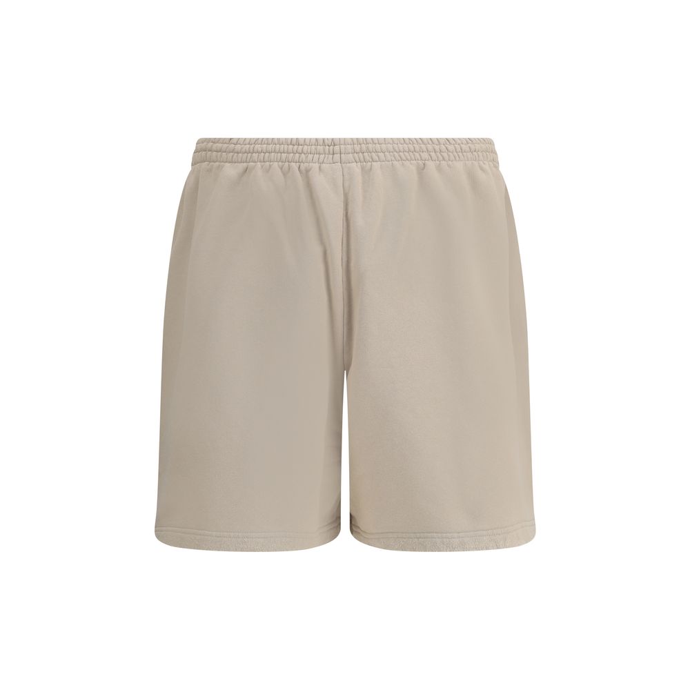 Balenciaga Beige Cotton Bermuda Shorts Balenciaga