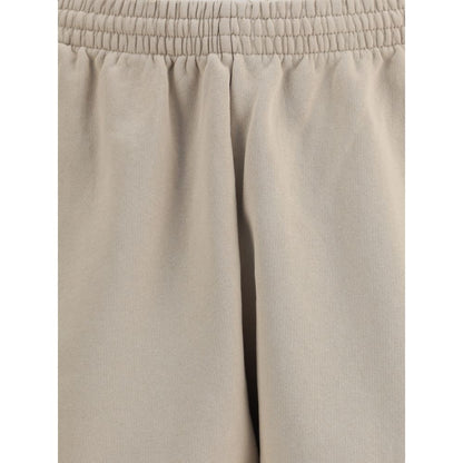 Balenciaga Beige Cotton Bermuda Shorts Balenciaga