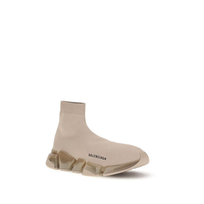 Balenciaga Beige Polyester Athletic Sneakers Balenciaga