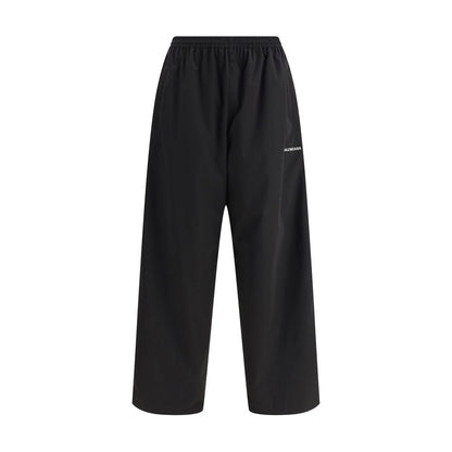 Balenciaga Black Polyester Casual Pants Balenciaga