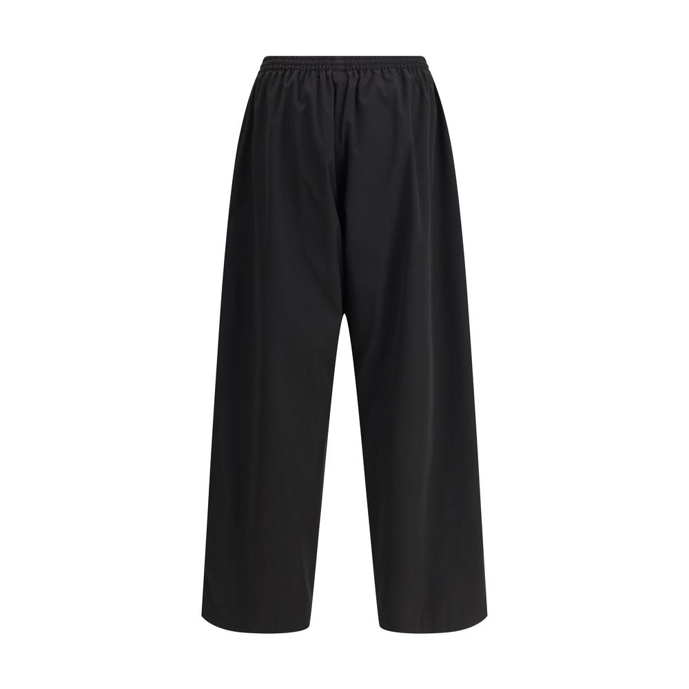 Balenciaga Black Polyester Casual Pants Balenciaga