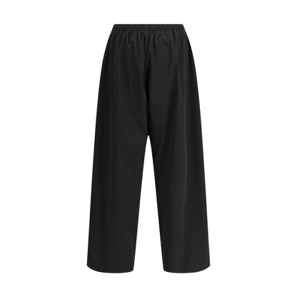 Balenciaga Black Polyester Casual Pants Balenciaga