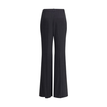 Balenciaga Black Viscose Flared Pants Balenciaga