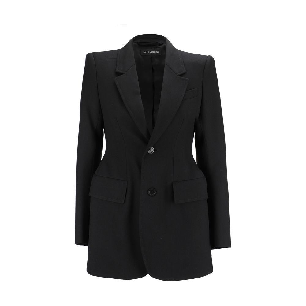 Balenciaga Black Wool Blazer Balenciaga