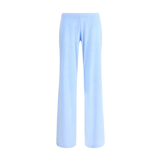 Balenciaga Light Blue Triacetate Casual Pants Balenciaga