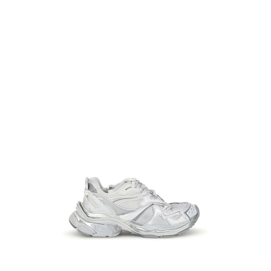 Balenciaga Silver Rubber Athletic Sneakers Balenciaga