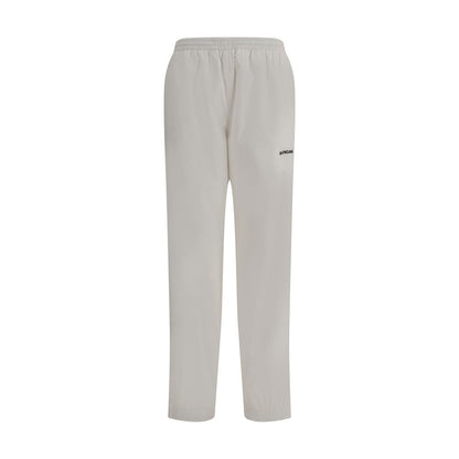 Balenciaga White Polyester Joggers (Workout Pants) Balenciaga