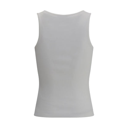 Balenciaga White Viscose Top Balenciaga