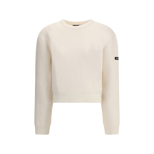 Balenciaga White Wool Sweatshirt Balenciaga