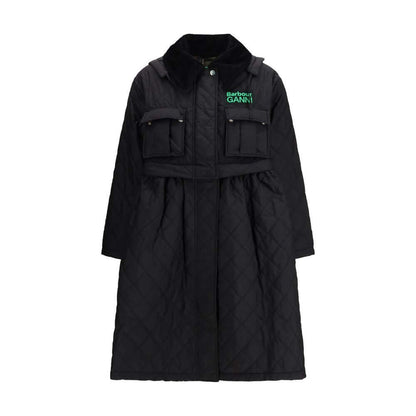 Barbour Black Polyester Coat 10,1728,72470364320,Barbour,Black,Clothing,Coats - Jackets & Coats - Clothing,Jackets & Coats - Clothing,New with tags,Women