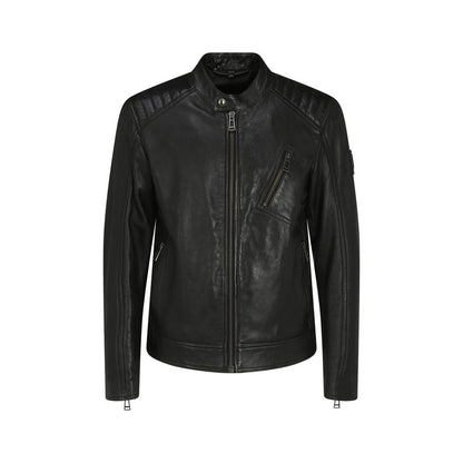 Belstaff Black Leather Jacket