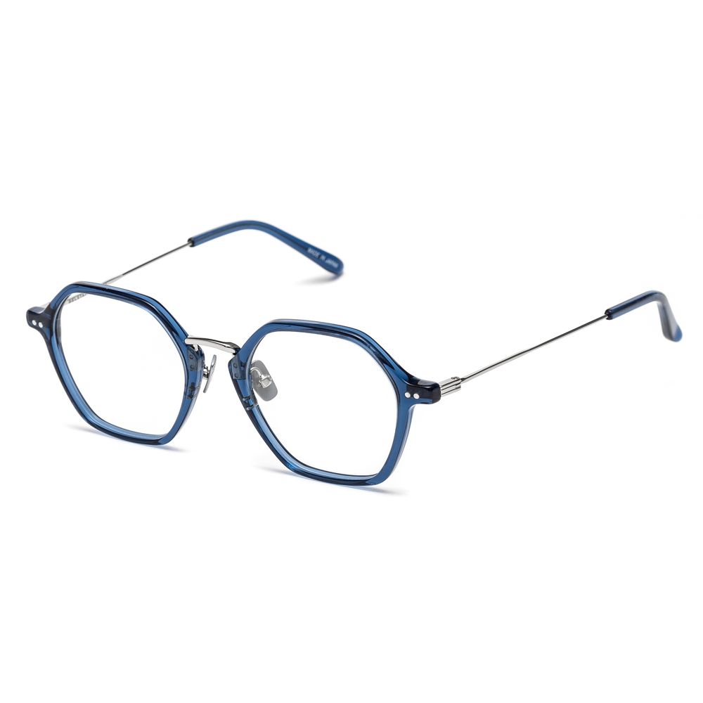 Belstaff Blue Stainless Steel Glasses (Frames) Belstaff