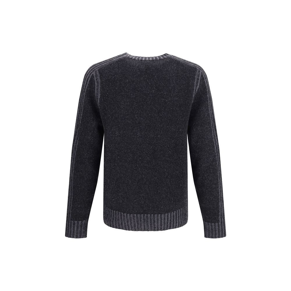Belstaff Gray Wool Sweatshirt Belstaff