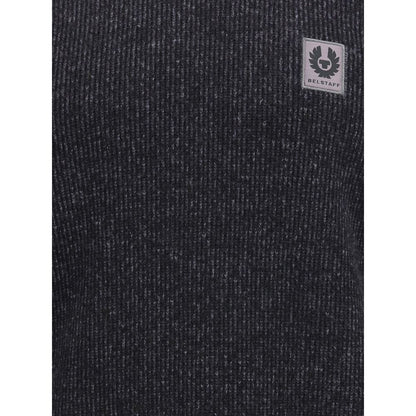 Belstaff Gray Wool Sweatshirt Belstaff