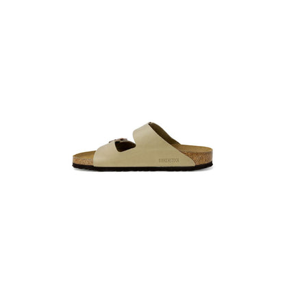 Birkenstock Beige Synthetic Slippers Birkenstock