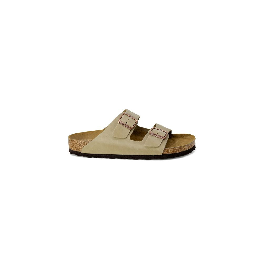 Birkenstock Beige Synthetic Slippers Birkenstock