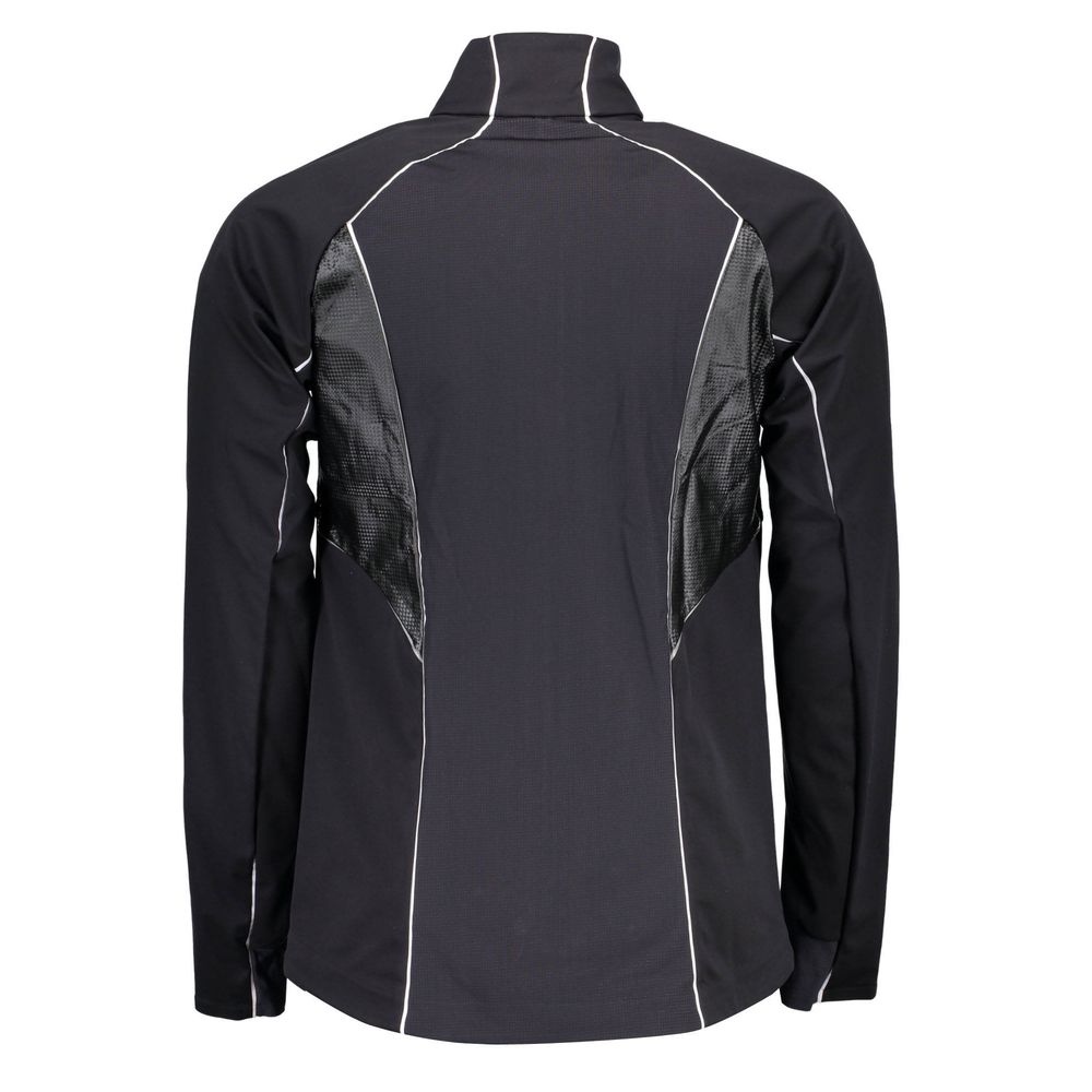 Bjorn Daehlie Black Polyester Men's Jacket Bjorn Daehlie