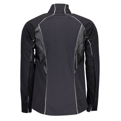 Bjorn Daehlie Black Polyester Men's Jacket Bjorn Daehlie