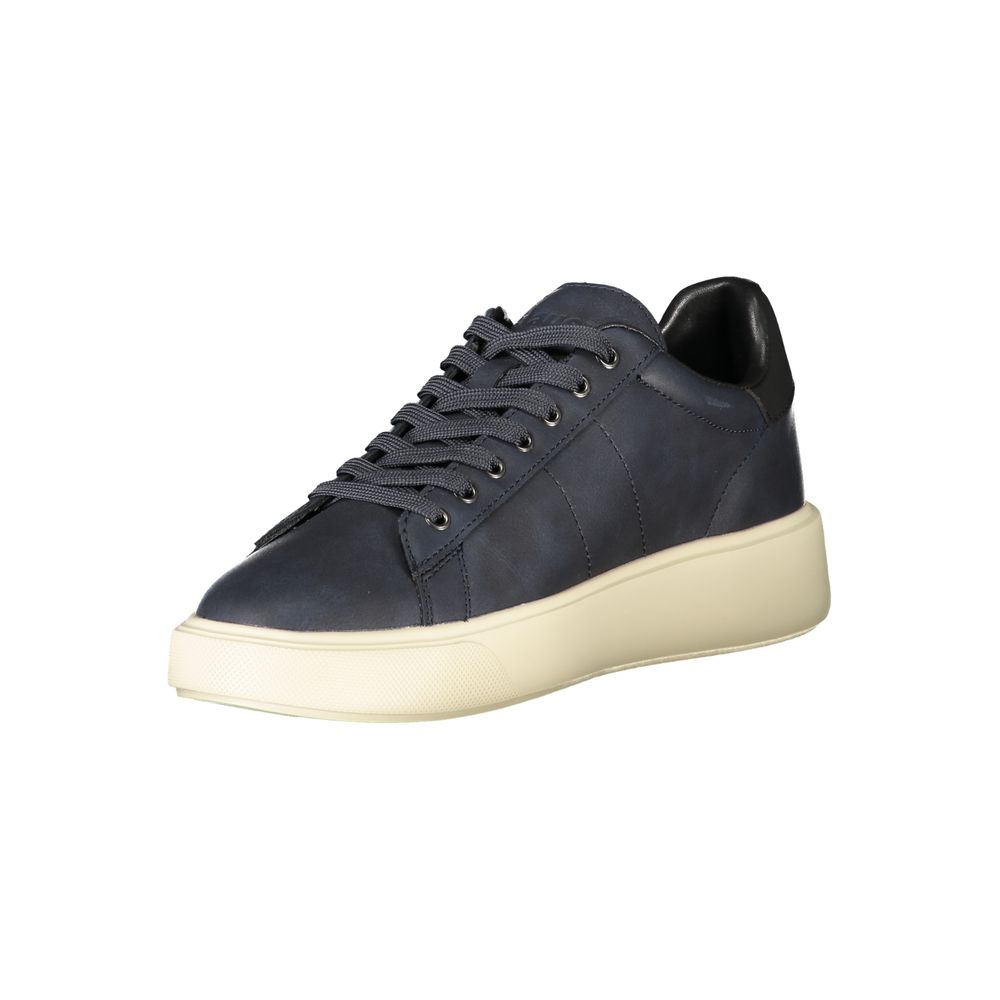 Blauer Blue Polyurethane Mens Sneaker 1728,67403481248,Athletic - Sneakers - Shoes,Blauer,Blue,EU40/US7,EU41/US8,EU42/US9,EU43/US10,EU44/US11,EU45/US12,Men,New with tags,Shoes,Sneakers - Shoes