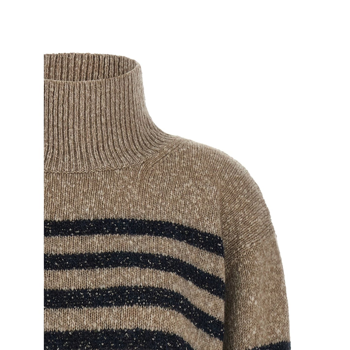 Brunello Cucinelli Multicolor Wool Cardigan